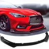 MUTUSAISI Front Bumper Lip Spoiler Splitter Fit for Infiniti Q60