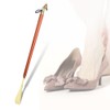 Horse Head Shoe Horn Lifter Universal Long Beech Handle Handled