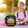 Autism Awareness Lunch Box for Boys Girls - Butterfly Reusable