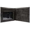 Westeros Game of Thrones House Stark Silver Direwolf Emblem Wallet