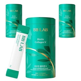 BB Lab Skin Nutrition Inner Beauty Easy-to-Take Biotin Collagen V 3 Bottles / 비비랩 피부영양 이너뷰티 먹기편한 비오틴 콜라겐V 3통