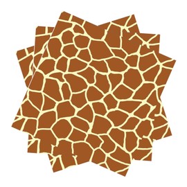 40Pcs Giraffe Paper Napkins Giraffe Print Party Napkins Jungle Animals Giraffe Napkins Giraffe Birthday Party Napkins Giraffe Party Supplies Giraffe Disposable Paper Napkins for Jungle Animals Party