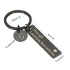 PATIKIL Drive Safe Keychain, 1 Set Letter G Keychain I