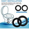 Puxyblue 3 Pack 34120 RV Toilet Waste Ball Seal Fit