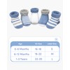 Adorel Baby Boys' Cotton Terry Lined Winter Stockings Pack of