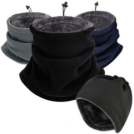 겨울 방한 융털 기모 목토시 넥워머 러닝 등산 낚시 오토바이 목워머 모자 Winter Insulated Fleece Neck Warmer Neck Gaiter for Running, Hiking, Fishing, Motorcycle