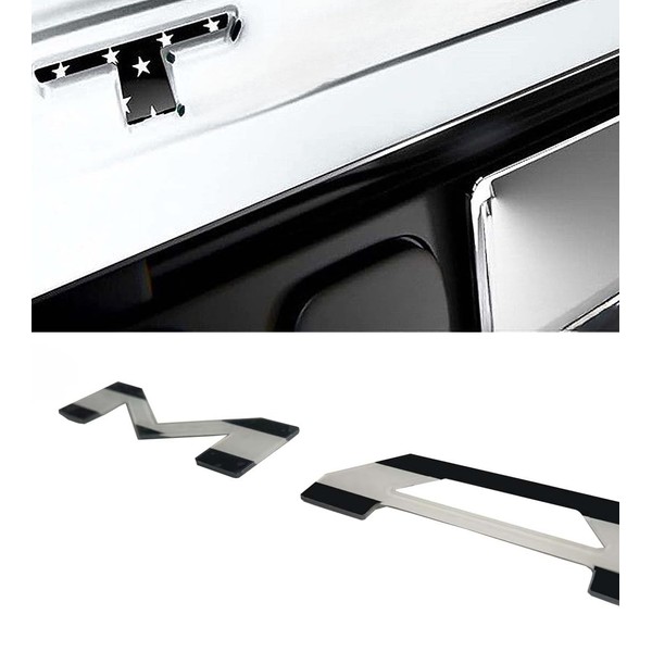 Compatible with 2016-2023 Tailgate Letters | 3D Raised ABS Emblems