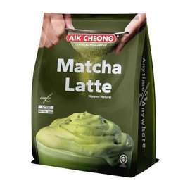 5 Pack Aik Cheong Cafe Art Matcha Premix Green Tea Nippon Natural Imported from Malaysia (5 x 12 sachets) Free Express Shipping