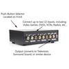 THE CIMPLE CO Video Switcher, 2-Way A/V Switch, RCA, Retro