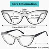 LUR Cat-Eye Reading Glasses for Women 10 Pack Retro Cute