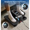 HOMGIM Under Desk Elliptical Machine - Quiet Motorized Leg Exerciser