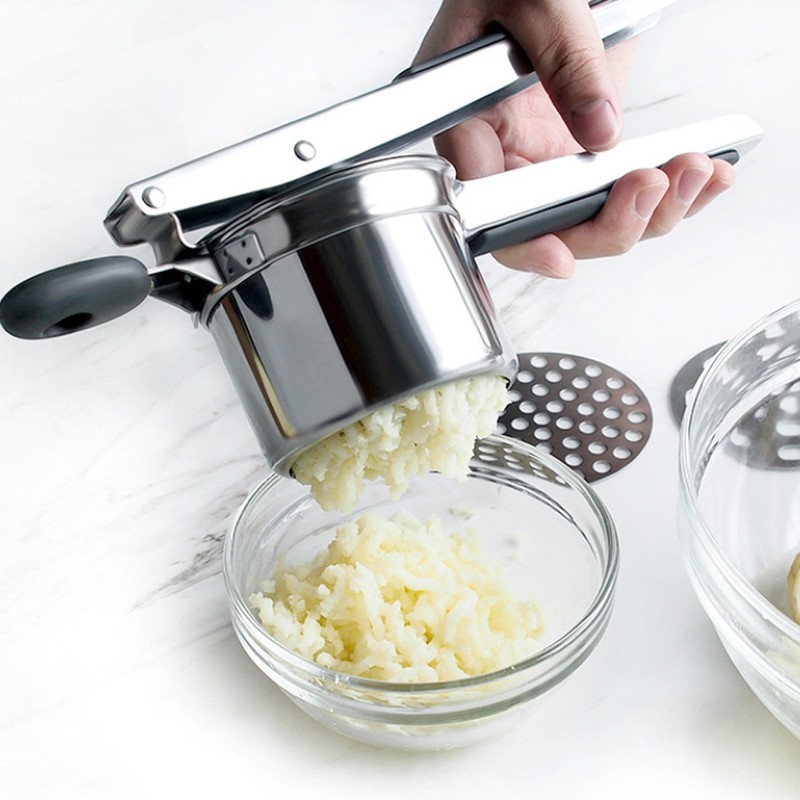 Kitchen Detachable Stainless Steel Handheld Potato Presser Ricer Food Masher