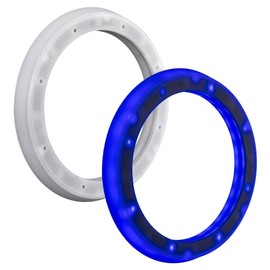 Kicker 51KLSR88-8.8-Inch to 8-Inch LED Adapter Ring for Marine Speakers & LED Remote