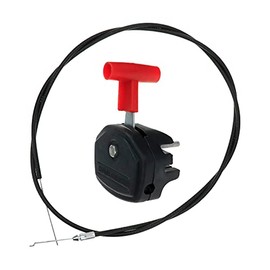 Coshar 60" Lawn Mower Throttle Cable with Control Switch Lever Handle Kit for Electric Petrol Lawnmowers Universal Repair Kit