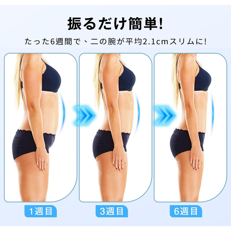 AlpinexFit 二の腕痩せ 360度回転可能 ダイエット器具 カウンター付き 前腕 手首 筋トレ 握力 トレーニング