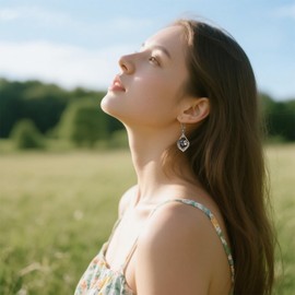 Horse Earrings Sterling Silver Horse Earrings for Women Dangle Lover Gifts Western Equestrian Suds Charms Christmas Jewelry