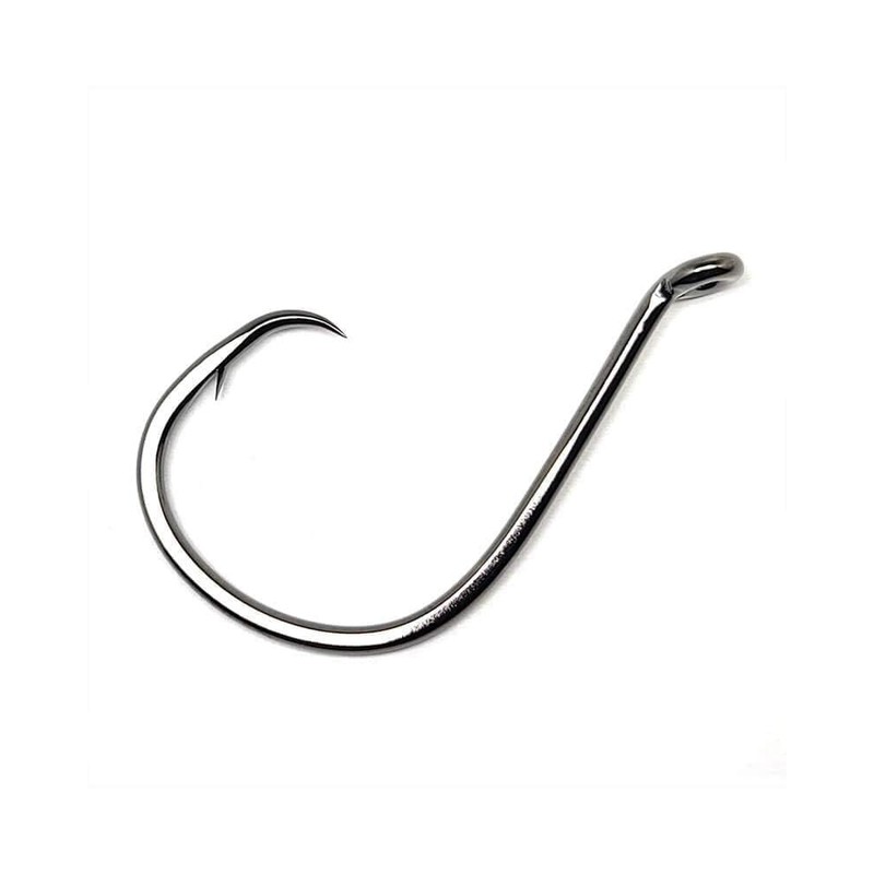 Gamakatsu 221418 Octopus Circle Hook Zero Offset 6per pk/Blk/Size, 8/0