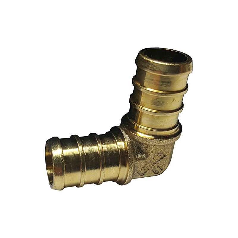 50 Pieces XFITTING 1/2" Pex Elbow, Pex B Crimp Version,