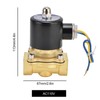 2W‑200‑20 G3/4in Solenoid Valve Brass Normally Closed Electric Solenoid Valve