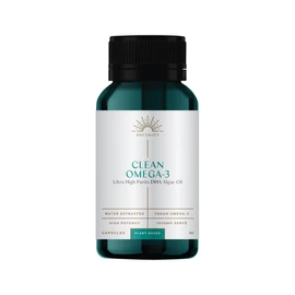 Phytality Clean Omega-3 (Ultra High Purity DHA Algae Oil) 60 Veg Capsules
