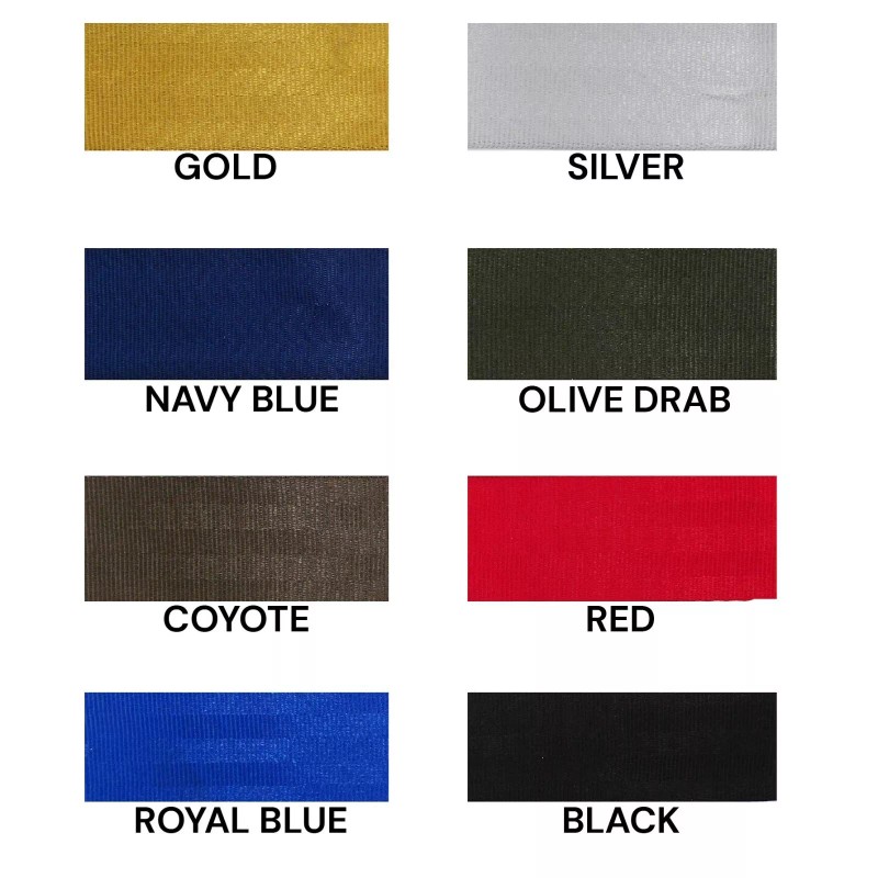 Custom Seat Belt Webbing 2 Inch First Quality 457CM (