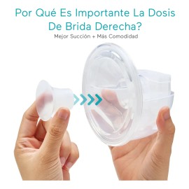Paruu Inserto De Brida 19 Mm Para Extractor Leche Paruu P10