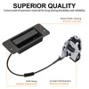 SYERAL E150-E350 Vans Rear Door Latch Assembly 8C2Z-15431A03-A Compatible with