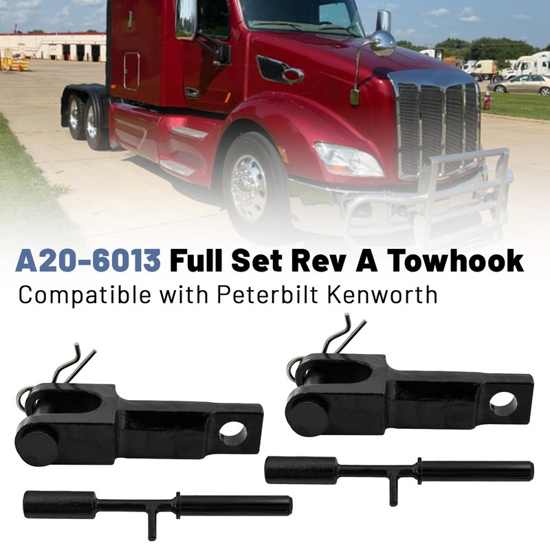 A20-6013 Rev A Tow Hooks Fit for Peterbilt Fit for
