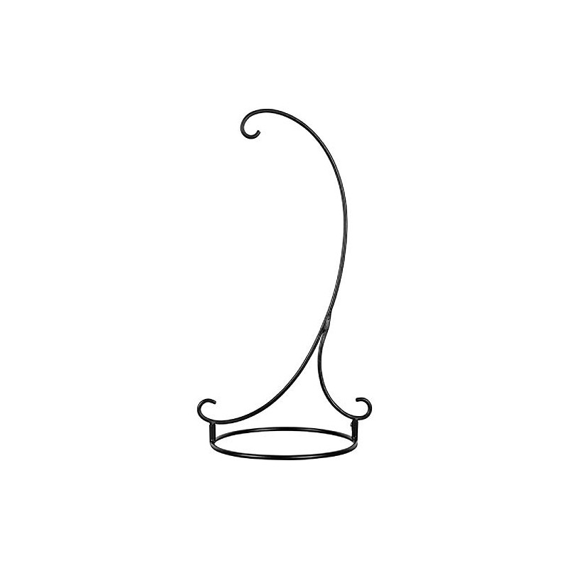 16" Black Tabletop Lantern Stand - 60990 - R