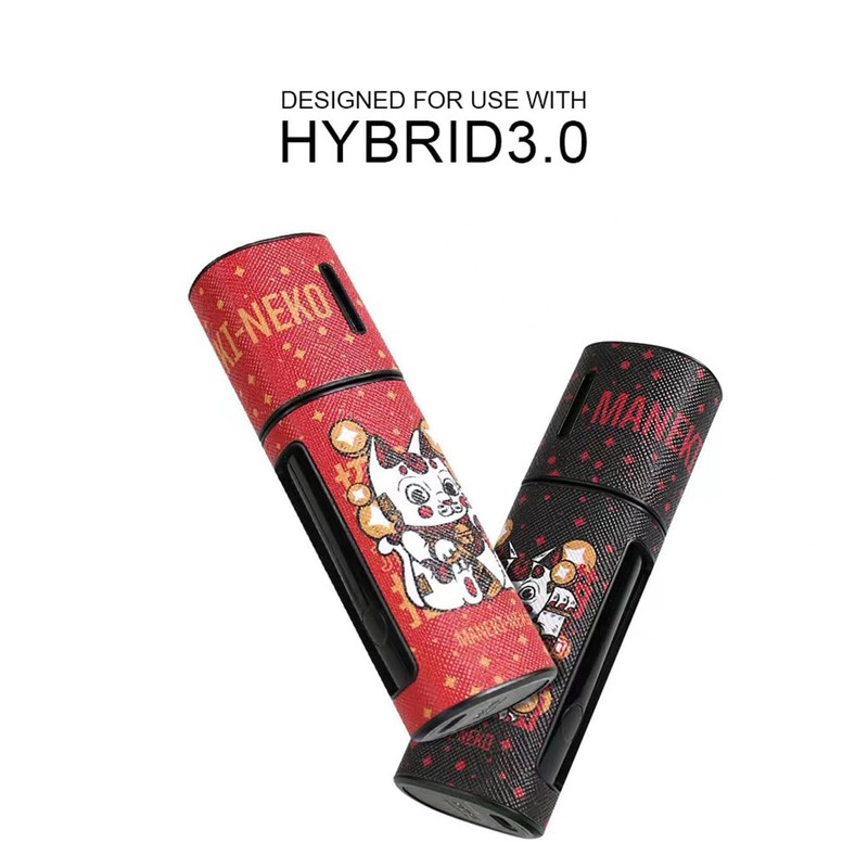 FTADI互換加熱式電子タバコケース、LIL HYBRID 3.0電子タバコと互換性があります。LILの保護ケースは耐衝撃性、耐指紋性、耐傷性があり、様々なパターンがあります。 (Black 01)