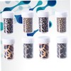 SAFIGLE Leopard Nail Stickers Decorative Manicure Transfer Decals for Creative