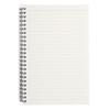 FasNote Spiral Notebook, A5, 160 Lined Pages, Wirebound, Journal for