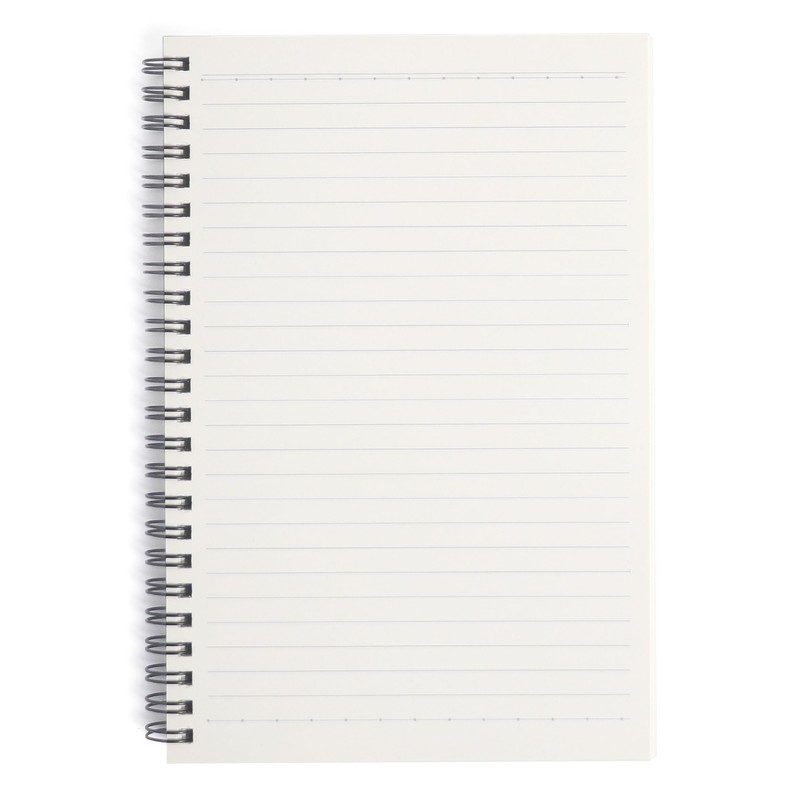 FasNote Spiral Notebook, A5, 160 Lined Pages, Wirebound, Journal for