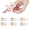 Wisesso Trigger Thumb Splints, Finger Splint for Broken/Straightening/Arthritis, Breathable Thumb