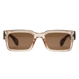 LHSDMOAT Vintage Unisex Sonnenbrille, Mode UV400 Rechteckig Sonnenbrille Herren Damen, Retro Y2K Sonnenbrille für Bootfahren, Autofahren, Einkaufen, Reisen