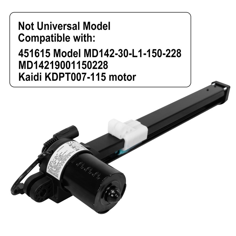 Fromann Recliner Motor Limoss 451615 Actuator Replacement Kit with Power