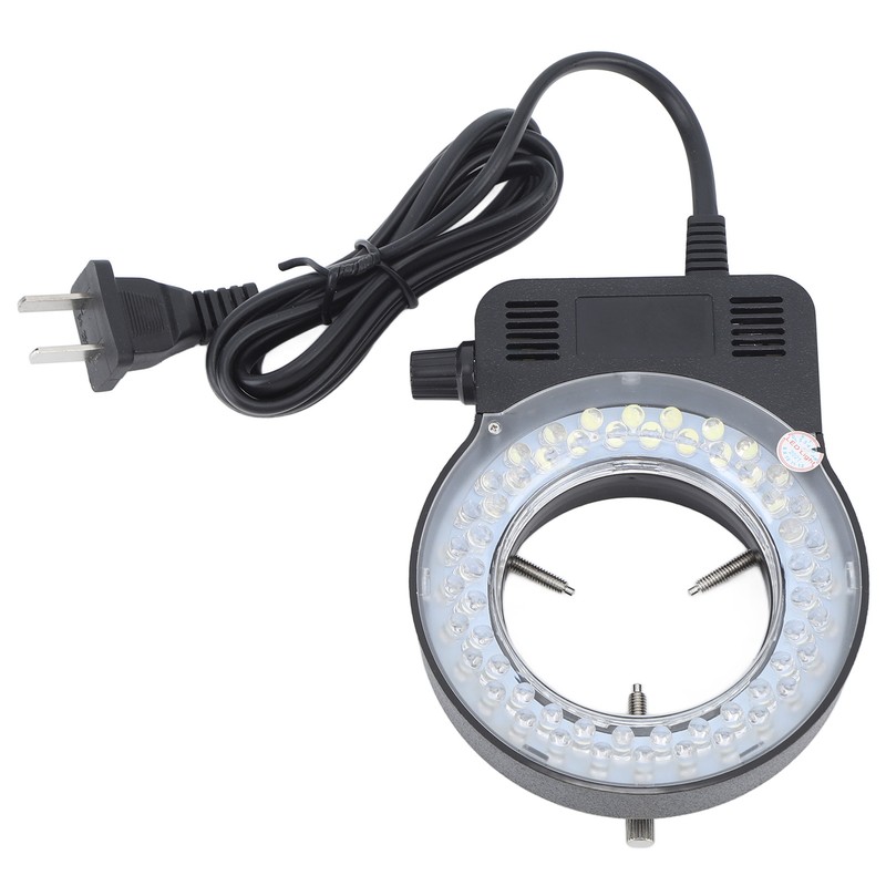 Microscope Ring Light LED Light Source Adjustable Microscope Accessory 100‑240V