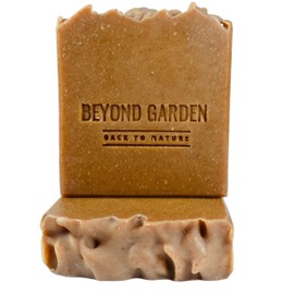 Turmeric Rosemary Soap with Natural Aromatic Oils and Butter Nourishing and Moisturing for Men and Women (130g) (Turmeric - Rosemary | Tea Tree | Eucalyptus, Medium)