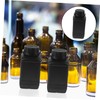 ABOOFAN 2pcs Wide Mouth Plastic Reagent Bottles Leakproof Chemical Vial