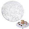 Waterproof Round Tablecloth, Round Fitted Tablecloth with Elastic