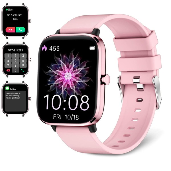 Choiknbo Smartwatch for Women - Call, Fitness Tracker, Heart Rate