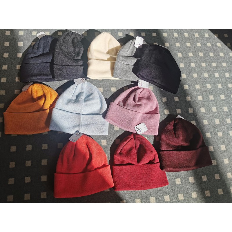 Leuchtfeuer Strickwaren Föhr 306 Fine Knit Hat (Anthracite 100% Merino