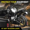 4Pcs Ratchet Tie Down Straps Kit for 2400lb Break Strength