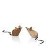 Lucie Kaas Skjode SK03 Wooden Mice Figures 5.5 cm Set