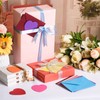 MixTeach 60 Set Valentine's Day Cards with Envelopes Heart Shaped