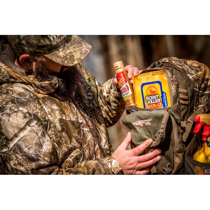 Wildlife Research Center Scent Killer Gold WASHCLOTHS