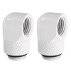 sourcing map 2pcs 90 Degree Elbow Water Cooling Adapter G1/4"