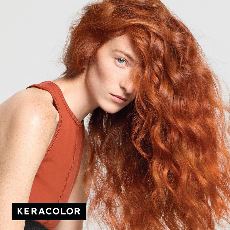 KERACOLOR - Cleanditioner Color Plus, cobre, 12 onzas
