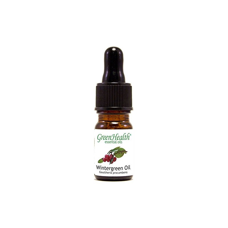 GreenHealth Wintergreen Essential Oil – 100% Pure & Natural –