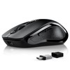 Lveheay Wireless Computer Mouse Black